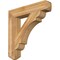 Ekena Millwork Olympic Craftsman Rough Sawn Bracket, Western Red Cedar, 6"W x 34"D x 34"H BKT06X34X34OLY04RWR - alternate 1